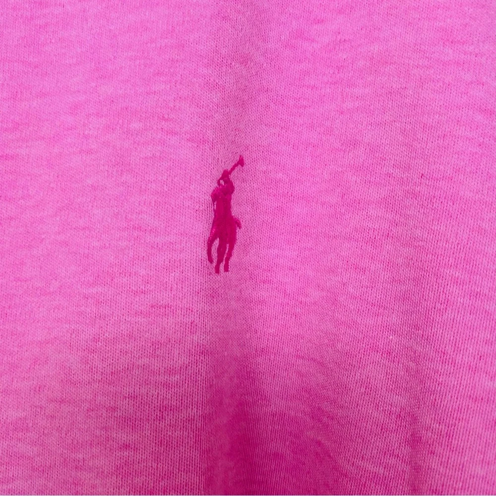 Polo by Ralph Lauren Pink Polo Shirt with Pink Logo Sz XXL/TTG - Picture 6 of 14